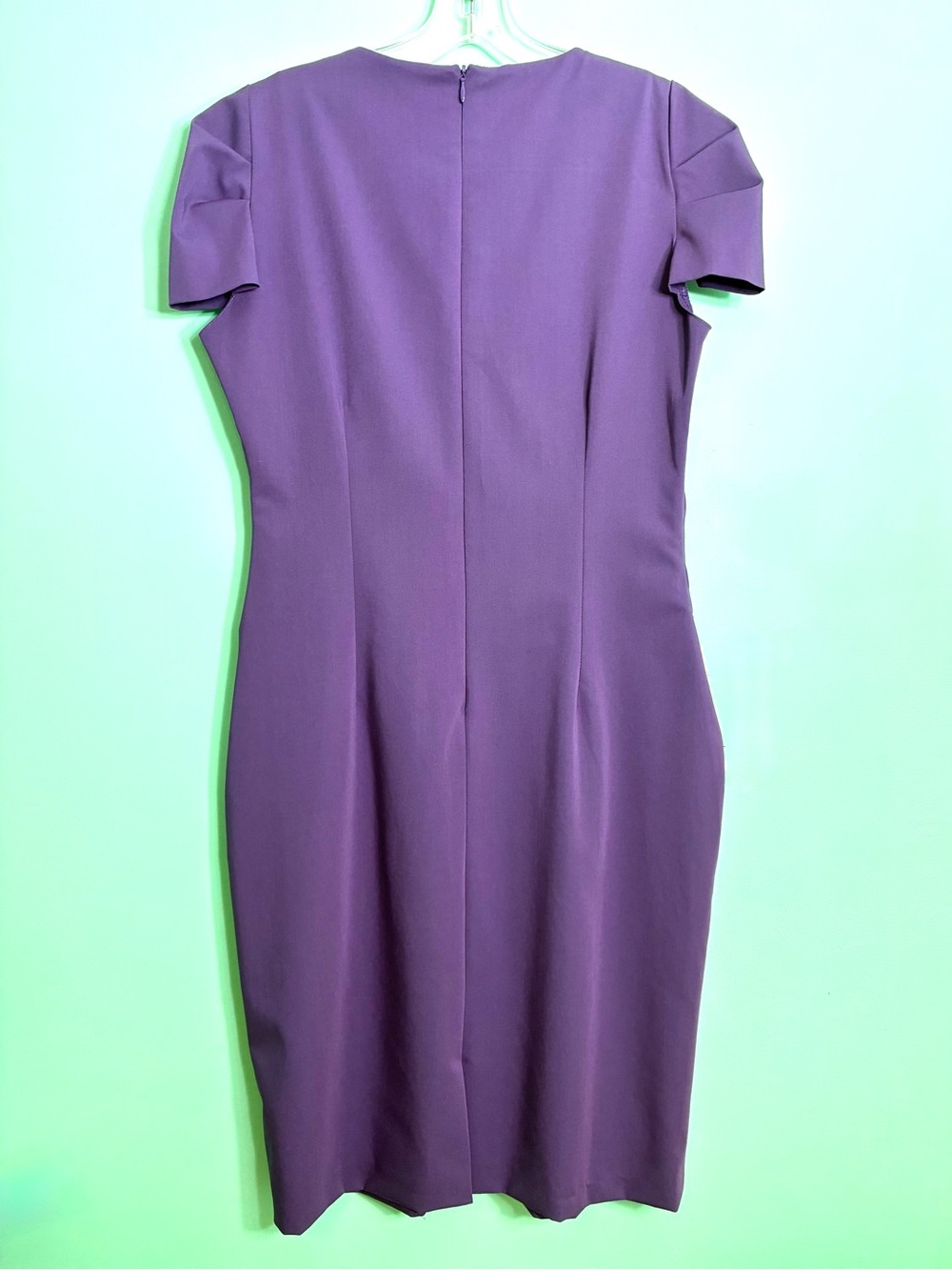Miss Perrletti Elegant Fashion Purple Dress - Picture 4 of 16